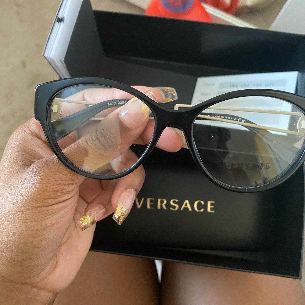 Versace frame glasses (no medicine)